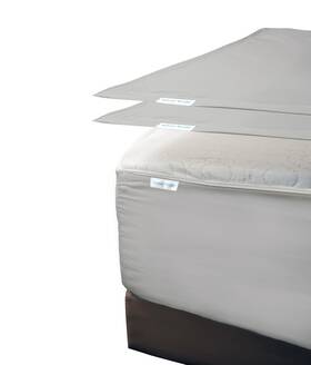 Rt18d-ts22c-113 Rajveer Textile Zip On Fitted Sheet Includes 1 Base 2 Easy To Change Upto 16 Inch