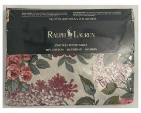 Ralph Lauren 028828079985 Allison Floral Full Fitted Sheet Country Flowers-retired/new In Pkg
