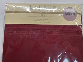 Ralph Lauren 886087047363 Huntley 450 Tc Solid Queen Flat Sheet In Bordeaux Burgundy New Ralph Lauren 886087047363 Huntley 450 Tc Solid Queen Flat Sheet In Bordeaux Burgundy New
