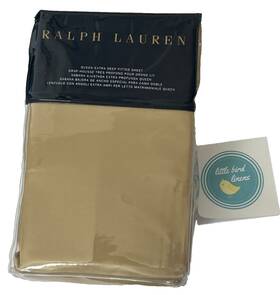 Ralph Lauren 886087146219 Queen Extra Deep Fitted Sheet Polished Bronze 624 Tc New Fac Folded Ralph Lauren 886087146219 Queen Extra Deep Fitted Sheet Polished Bronze 624 Tc New Fac Folded