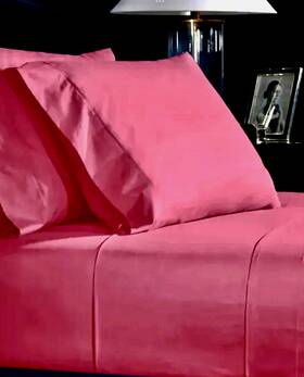 Ralph Lauren 886087147407 Home Rl 464 Monaco Pink Percale Flat Sheet - Twin Size Retail 90