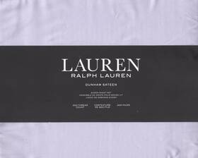 Ralph Lauren 886087155860 Queen Sheet Set Dunham Sateen Hyacinth 4pc Cottage Farmhouse Purple Ralph Lauren 886087155860 Queen Sheet Set Dunham Sateen Hyacinth 4pc Cottage Farmhouse Purple
