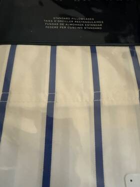 Ralph Lauren 886087274493 Grand Plage Emilie Striped Standard Pillowcases