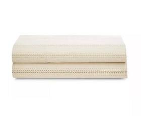 Ralph Lauren 886087306507 Annandale Meade Tonal Sand King Flat Sheet New And Sealed