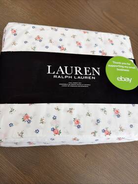 Ralph Lauren 886087340068 Full Sheet Set Spring Cottage Small Floral Pink Blue Farmhouse Chic Ralph Lauren 886087340068 Full Sheet Set Spring Cottage Small Floral Pink Blue Farmhouse Chic
