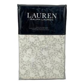 Ralph Lauren 886087340693 Allaire King Pillowcases Cream / Gray Ralph Lauren 886087340693 Allaire King Pillowcases Cream / Gray