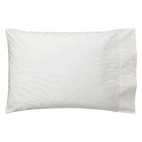 Ralph Lauren 886087384017 Mirada Olivia White Animal Jacquard Standard Pillowcases