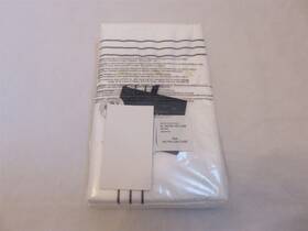 Ralph Lauren 886087402346 Organic Handkerchief Embroiderd King Pillowcases 624tc Graphite