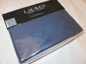 Ralph Lauren 886087427615 Sloane Percale Antimicrobial 4p Queen Sheet Set Navy Ralph Lauren 886087427615 Sloane Percale Antimicrobial 4p Queen Sheet Set Navy