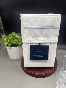 Ralph Lauren 886087438277 Palmer Percale Organic King Pillowcases 2 New Sky Blue 21 Inch X 40 Ralph Lauren 886087438277 Palmer Percale Organic King Pillowcases 2 New Sky Blue 21 Inch X 40