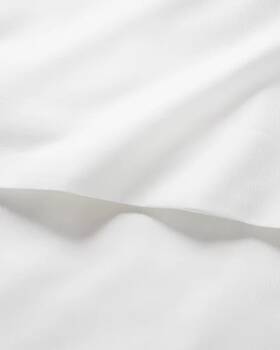 Ralph Lauren 886087442007 Home Lovan Jacquard Organic Cotton King Deep Fitted Sheet White New
