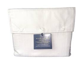 Ralph Lauren 886087442045 Lovan Organic Extra Deep Fitted Sheet 21 Inch Platinum King 250