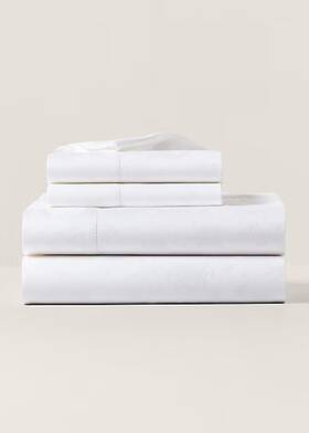 Ralph Lauren 886087458046 Bethany Jacquard King Sheet Set Studio White Floral Organic Cotton