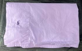 96141 Ralph Lauren The Polo Sheet Premium Twin Flat Bed Lavender 100% Cotton 96141 Ralph Lauren The Polo Sheet Premium Twin Flat Bed Lavender 100% Cotton