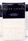 Ralph Lauren Bellosguardo One Pair Of King Pillowcases Cream Cotton Cottage Chic 886087160192