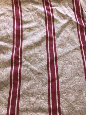 Ralph Lauren Home 028828029867 Queen Bed Set Tan Red Stripe Jardiniere Bertrand Rare Print Ralph Lauren Home 028828029867 Queen Bed Set Tan Red Stripe Jardiniere Bertrand Rare Print