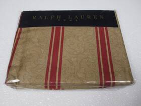 Ralph Lauren Home 028828029898 Rare Jardiniere Bertrand Red Striped 4pc Sheet Set - Queen Ralph Lauren Home 028828029898 Rare Jardiniere Bertrand Red Striped 4pc Sheet Set - Queen
