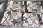 Ralph Lauren Lot Of Vtg Therese Floral King Standard