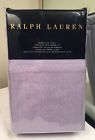 Ralph Lauren Luxury Oxford Gingham Queen Flat Sheet 464 Tc Lavender New 145 886087206869