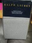 Ralph Lauren Modern Charcoal Classic Gingham Standard Pillowcases Cotton Nip 886087212006
