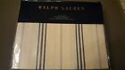Ralph Lauren New Isla Menorca Blue Stripe King Flat Sheet In Package 886087172546