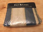 Ralph Lauren New One King Fitted Sheet Withman Striped Blue