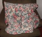 Ralph Lauren Rare Vintage Kipling Ruffled Floral Piece Queen Sheet Ralph Lauren Rare Vintage Kipling Ruffled Floral Piece Queen Sheet