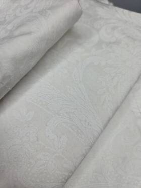 Rn-14937 Ralph Lauren Vtg Avery White Jacquard Full Sheet Set 4pc Made In Usa Scent Free