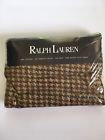 Ralph Lauren Southport Edgefield Houndstooth Queen Flat