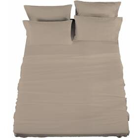 Raymond Waites 028225242760 4 Piece Sheet Set Cotton Rich 400-thread Count Beige King