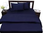 Rb-2018-cl Rnibedding Pcs Sheet Set Twin Navy Blue Solid Cotton Inch Rb-2018-cl Rnibedding Pcs Sheet Set Twin Navy Blue Solid Cotton Inch