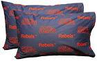 1080-0775 Rebels - Mississippi Pillow Pair Printed Olemiss Case