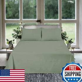 B0cljk9lhc Recci 1000 Thread Count 100 Egyptian Cotton 1pcs Flat Sheets King Size 102x108