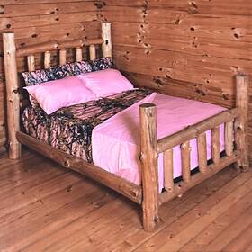 122-4f Regal Comfort Full Size Pink Camouflage 6-piece Sheet Set Soft Microfiber - 4 Pillowcases
