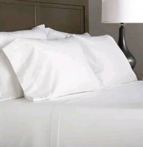 Amerm200788015 Registry Case 6 T200 Count Mercerized Plain Weave King Fitted Sheet 78x80x15 Inch