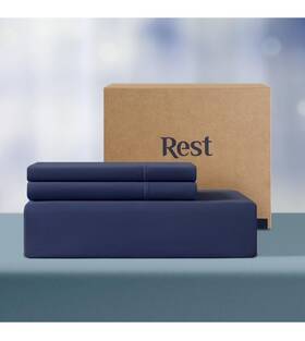 Rest 941601141508 Evercool Starter Sheet Set 3 Pcs No Flat Cooling Sheets Midnight Blue Rest 941601141508 Evercool Starter Sheet Set 3 Pcs No Flat Cooling Sheets Midnight Blue