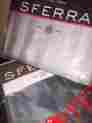 Retail-590 Presidio Sferra 736 Queen Sheet Set 1185 Tc Nip Ice Blue
