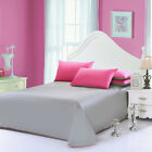 Reversible7pc.duvet Svocan Cover 1500 Tcegyptian Cotton Olympicqueen Pink And Grey
