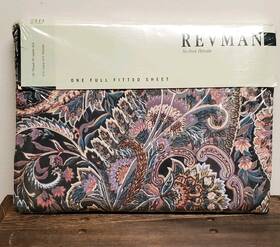 Aa330 Revman Vtg 1989 Full Fitted Sheet Aladdin Paisley Multicolor Percale Ls Ayres Aa330 Revman Vtg 1989 Full Fitted Sheet Aladdin Paisley Multicolor Percale Ls Ayres