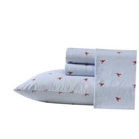 Ushsa01277432 Revman International Twin Xl Sheets Cotton Percale Bedding Set Casual Home Decor Lobster Walk