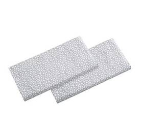 Ushshc1165187 Revman International Pillowcase Set Cotton Percale Bedding Smooth And Cool Pikkuinen Unikko Grey
