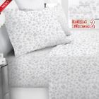 Rg-ilbscflrlsht-k-wht-lghtgry Amazonbasics Pcs Bed Sheet Set King Vintage Floral 3171993220359