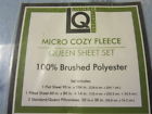 69016 Rn Livingquarters Living Quarters Micro Fleece Queen Sheet Set