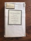 75343 Rn Well Dressed Home King Size Pillowcases Tc Cotton White Striped