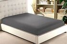Rnibedding-28102019 Rnibedding Luxurious Fitted Sheet Twin Size Dark Grey Solid Tc Rnibedding-28102019 Rnibedding Luxurious Fitted Sheet Twin Size Dark Grey Solid Tc