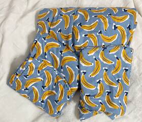 Room Essentials 191908984414 Blue And Yellow Banana Twin/xl Twin Sheet Set With Pouch Bag Room Essentials 191908984414 Blue And Yellow Banana Twin/xl Twin Sheet Set With Pouch Bag