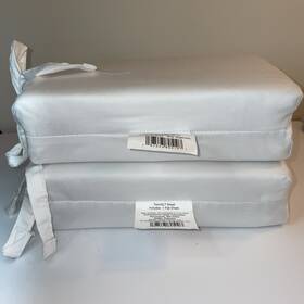 Room Essentials 197543805107 Twin / Xlt Easy Care Flat Sheet Cotton Blend Sateen 2