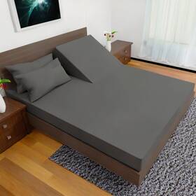 1900 Royal Bliss 682863797268 Top Split California King Sheet Set For Adjustable Bed 4 Pcs Double Brushed