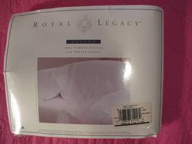 961-601 Royal Legacy King Sheet Reduced New Fitted 230 Tc 100% Cotton Pink Mint Free H 961-601 Royal Legacy King Sheet Reduced New Fitted 230 Tc 100% Cotton Pink Mint Free H