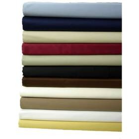 Royal Plaza 825624795954 100% Egyptian Cotton Solid 300 Thread Count Sheets - Ivory California King